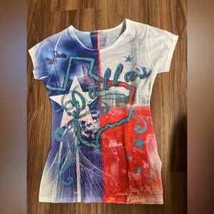 Women's Short Sleeve Graphic Tee Dallas Texas